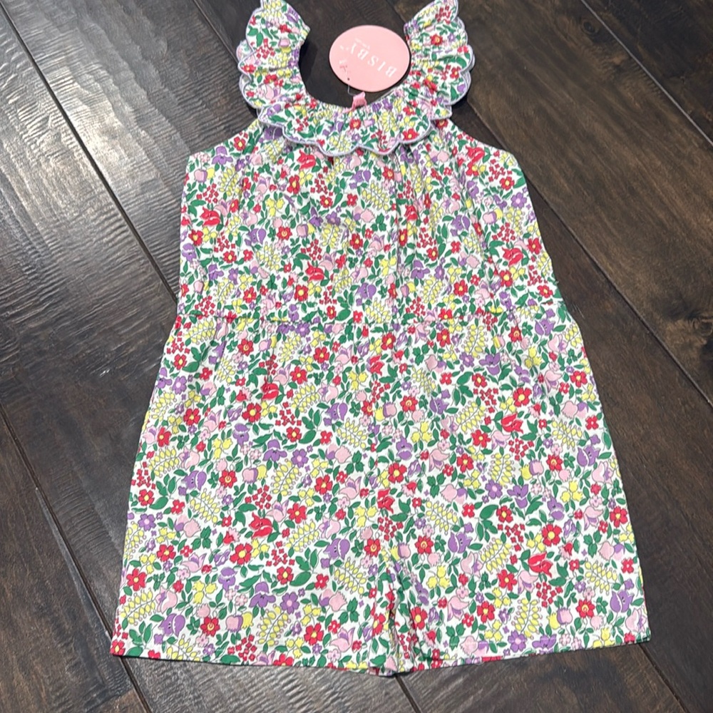 Bisby floral romper